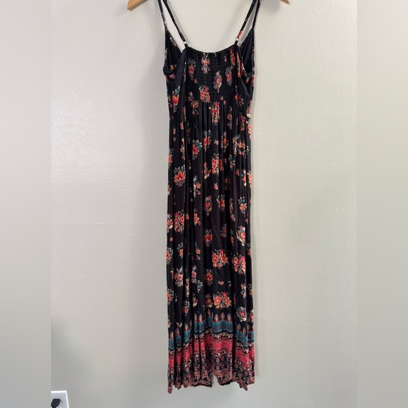 Angie Boho Cottagecore Cami Strappy Maxi Dress Festival Summer Vacation - Picture 10 of 11